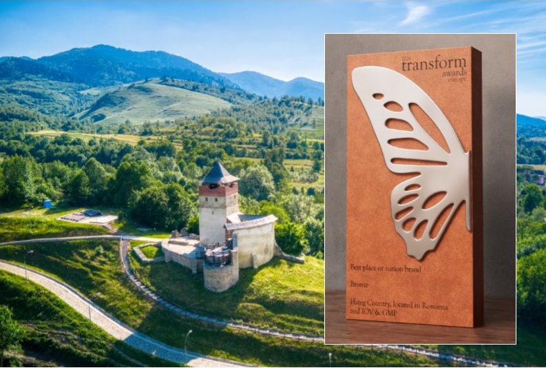 Proiectul de branding turistic al Țării Hațegului, medaliat cu bronz în competiția Transform Awards 2024