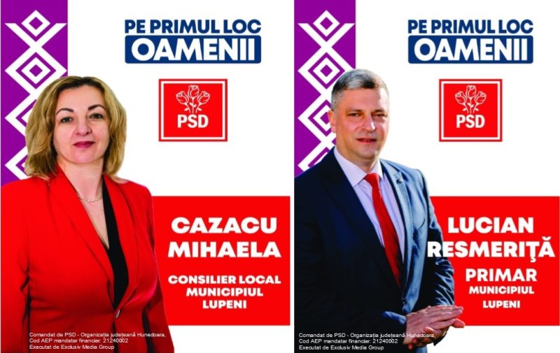 Profil de candidat al PSD Lupeni: CAZACU MIHAELA