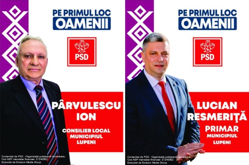 Profil de candidat pentru Consiliul local al PSD Lupeni: PÂRVULESCU ION
