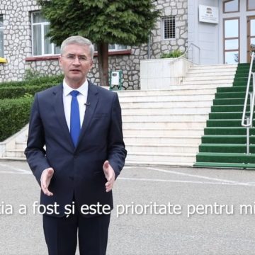 Tiberiu Iacob Ridzi: ”Educația a fost și rămâne o prioritate pentru mine!”