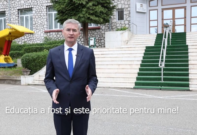 Tiberiu Iacob Ridzi: ”Educația a fost și rămâne o prioritate pentru mine!”