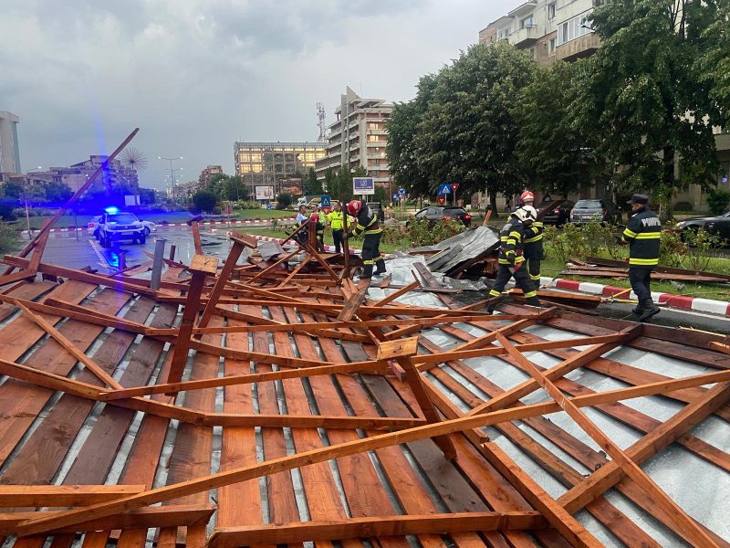 Bilanțul fenomenelor meteo periculoase care au avut loc în județul Hunedoara
