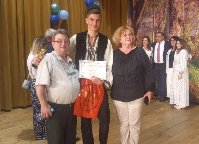 Iulian Jitea a câștigat pentru Valea Jiului trofeul primei ediții a festivalului ”Pro Music & ART’s Competition” de la Gilău