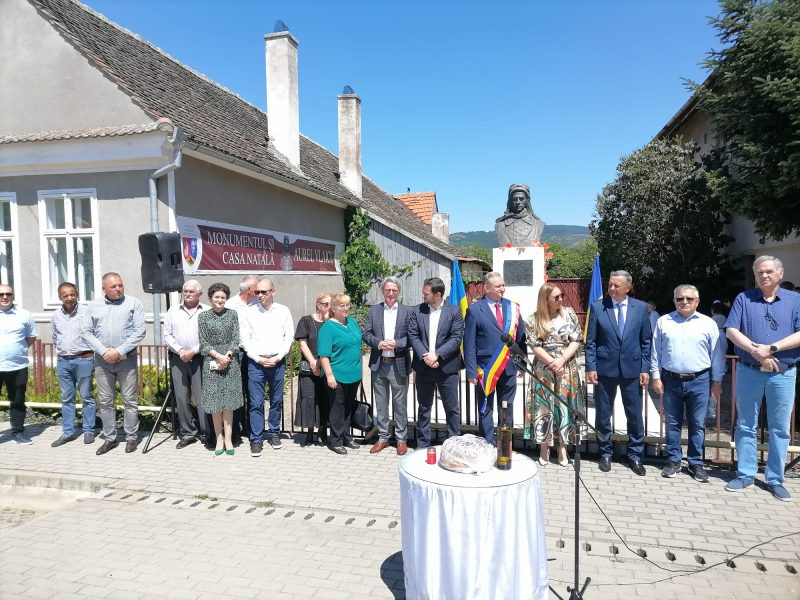 Eroul Național Aurel Vlaicu, omagiat în comuna care-i poartă numele