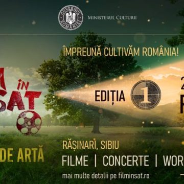 Al treilea sezon al Film în Sat, cel mai mare eveniment cultural din mediul rural debutează între 28 – 30 iunie la Rășinari, Sibiu