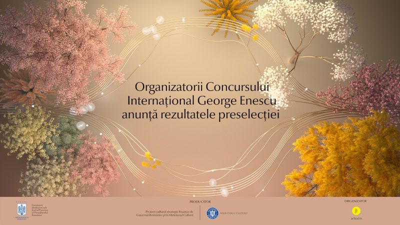 149 de tineri violoniști, pianiști și violonceliști au fost selectați pentru a evolua la București în cadrul Concursului Internațional George Enescu, ediția a XIX-a