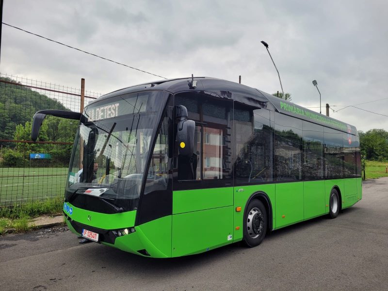 Vin autobuzele electrice pentru noul Serviciu Public de Transport Local de la Petroșani