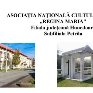 Petrila marchează aniversarea unui deceniu de activități privind ”Cultul Eroilor”, sub egida filialei locale ANCERM