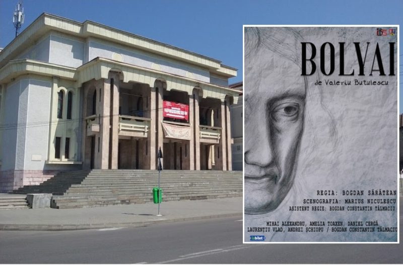 Spectacolul „Bolyai” de Valeriu Butulescu este ultima premieră a stagiunii 2023-2024 la Teatrul Dramatic „Ion D. Sîrbu” din Petroșani