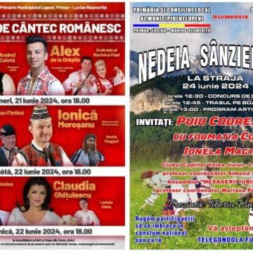 Rusalii cu petrecere și Sânziene cu nedeie la Lupeni