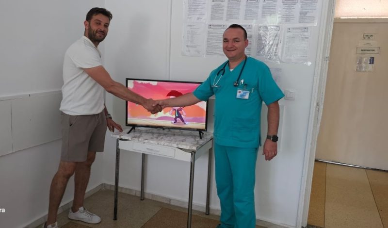 Noi modernizări din acte de caritate la Secția de Pediatrie a Spitalului de Urgență Petroșani
