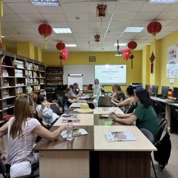 Curs de management de proiect la Biblioteca județeană „Ovid Densușianu”