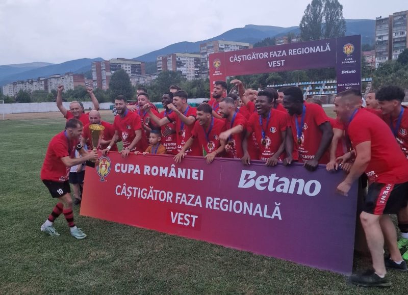 Minerul Lupeni a câștigat etapa regională Vest a trofeului „Cupa României” la fotbal
