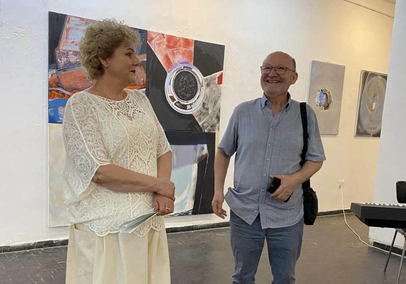 Vernisaj al pictoriței din Petroșani Lili Rub, la București, sub patronajul UAP