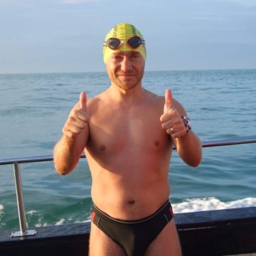 La 10 ani de la primul său înot în Canalul Mânecii, Avram Iancu este pregătit pentru o nouă performanță în același loc