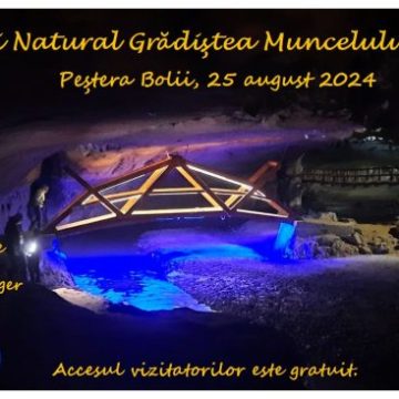 Acces gratuit în Peștera Bolii de ziua Parcului Național Grădiștea Muncelului-Cioclovina