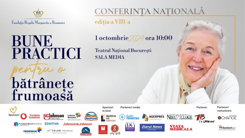 S-a dat startul înscrierilor la conferința „Bune practici pentru o bătrânețe frumoasă”,  cel mai longeviv eveniment dedicat specialiștilor din domeniul senectuții