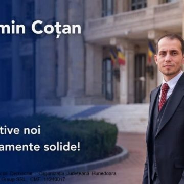 BENIAMIN COȚAN, un antreprenor de succes în județul Hunedoara, un nume nou pentru politica românească
