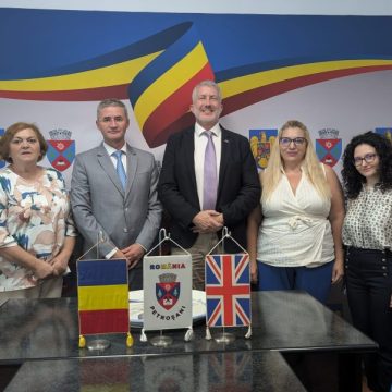Reprezentanți ai Ambasadei Marii Britanii la București, prezenți la Petroșani