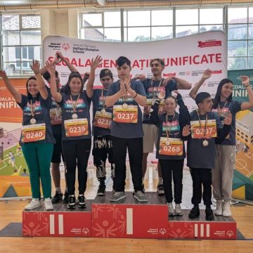 „Special Olympics”, întrecere specială pentru copii speciali, la Petroșani