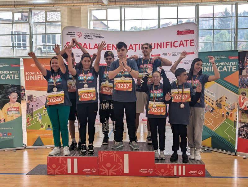 „Special Olympics”, întrecere specială pentru copii speciali, la Petroșani