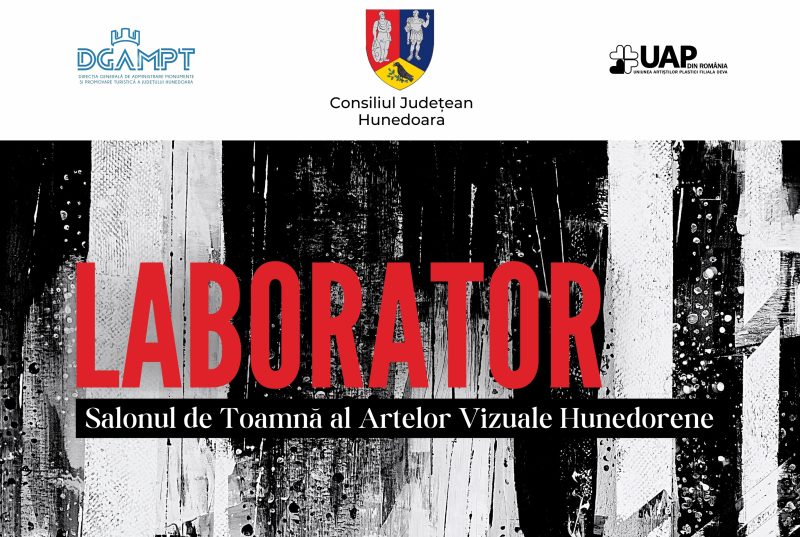 „LABORATOR – Salonul de Toamnă al Artelor Vizuale Hunedorene” se deschide luni, 9 septembrie la Deva