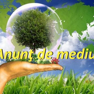 Anunţ public privind depunerea solicitării de emitere a acordului de mediu  (titularul proiectului)