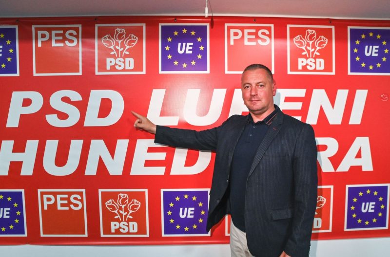 Cristian Resmeriță deschide lista PSD Hunedoara pentru Senat, în alegerile parlamentare din acest an