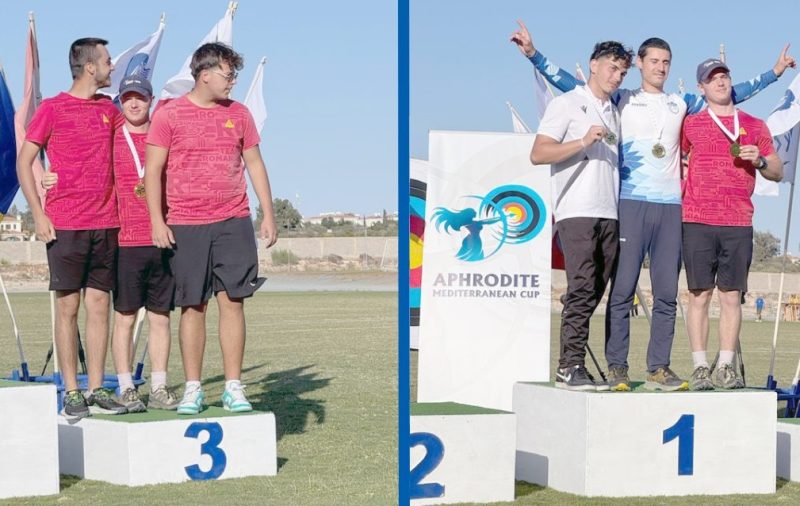 Sportivii Văii Jiului, pe podium la Cupa Mediteraneeană la tir cu arcul din Cipru
