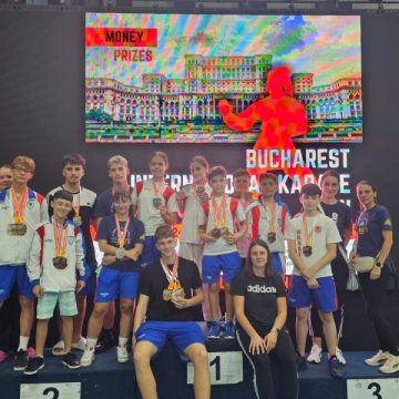 Competiție cu succes pentru CS Poli Karate la „Bucharest Internațional Karate Open”