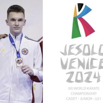 Petroșeneanul Victor Igărelu reprezintă România la Campionatul Mondial de Karate din Italia