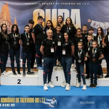 Rezultate excelente pentru ”Panterele negre” din Valea Jiului la Cupa României de Taekwon-do ITF