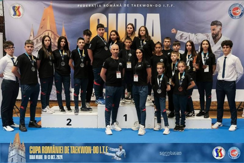 Rezultate excelente pentru ”Panterele negre” din Valea Jiului la Cupa României de Taekwon-do ITF