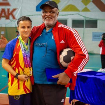 Anamaria Gherghel a adus România în poziția de campioană mondială la fotbal tenis