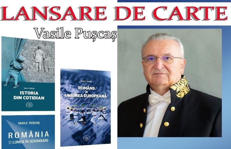 Întâlnire sub semnul istoriei și diplomației europene, cu prof. Vasile Pușcaș, la Salonul Hunedoreal al Cărții de la Deva