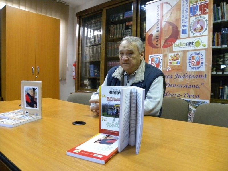 Scriitorul Dumitru Hurubă, cărturar și om de spirit, omagiat de Biblioteca județeană „Ovid Densușianu”