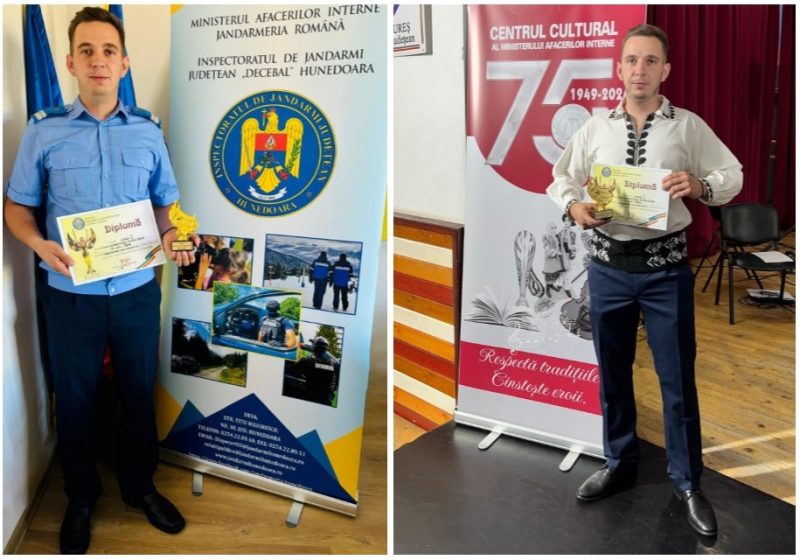 Sg.mj. Florin Pîrva, jandarmul popular de la IJJ Hunedoara