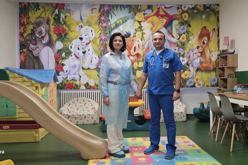 „Magie pentru micii eroi” din Spitalul de Urgență Petroșani prin caritate și voluntariat
