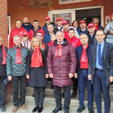 PSD Petroșani susține candidații social-democrați pentru alegerile parlamentare