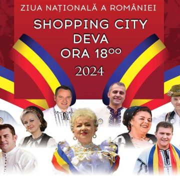 Deva celebrează Ziua Națională a României cu un spectacol folcloric de excepție