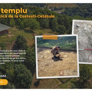 Descoperire impresionantă în cetatea dacică de la Costești-Cetățuie