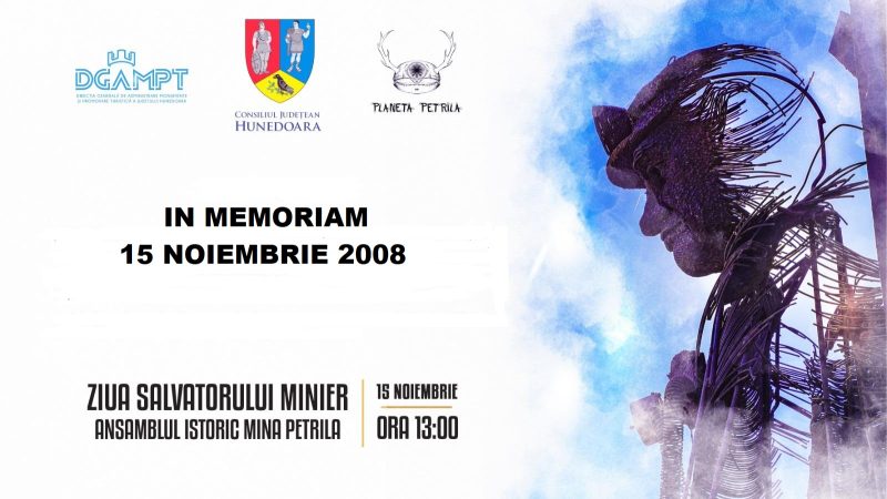 ”Ziua Salvatorului Miner”, eveniment comemorativ la Exploatarea Culturală Petrila