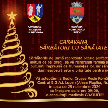 „Sărbători cu sănătate” la Lupeni