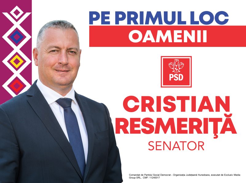Cristian Resmeriță: „PSD nu se implică în conducerea și angajările de la CEVJ!”