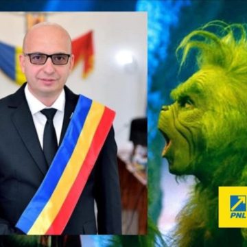 Cum a încercat Grinch în uniformă albastru-aurie să fure sărbătorile vulcănenilor