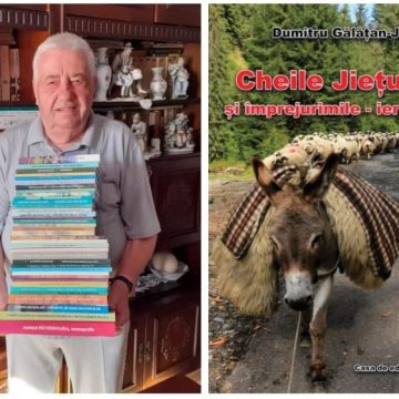 ”Cheile Jiețului și împrejurimile – ieri și azi”, cartea cu numărul 40 a etnologului dr. Dumitru Gălățan Jieț