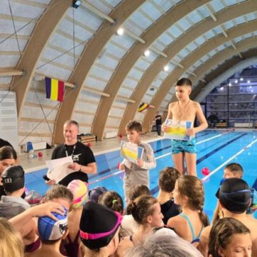 Cupa „Nemo” la natație, un eveniment de succes la Bazinul didactic de înot de la Vulcan