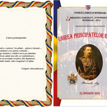 Manifestări cultural-educative dedicate „Micii Uniri” la Biblioteca județeană „Ovid Densușianu” din Deva