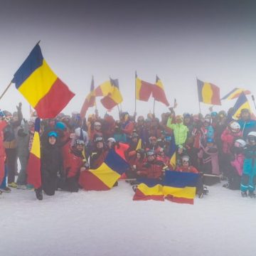 Patriotism la cote înalte în stațiunea Straja Lupeni