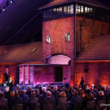 Ministrul Culturii, Natalia Intotero a participat la comemorarea a 80 de ani de la eliberarea lagărului de la Auschwitz-Birkenau